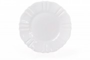 Набор тарелок керамических десертных Bon 931-181, 20см, цвет - белый, 6 шт