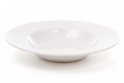 Набор тарелок фарфоровых суповых Bon 931-105, 22см, цвет - белый, 6 шт