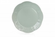 Набір тарілок керамічних обідніх Bon 931-177, 28.5см, колір - м'ятний, 6 шт.
