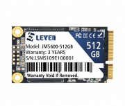 LEVEN JMS600 SSD 512G mSATA (JMS600-512GB)