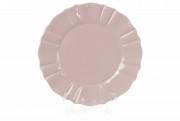 Набор тарелок керамических обеденных Bon 931-187, 27см, цвет - пепел розы, 6 шт
