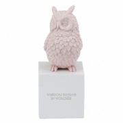 Статуэтка Owl 30 см, розовая (8924-012)Elso
