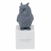 Статуэтка Owl 25 см, серая (8924-010) Elso