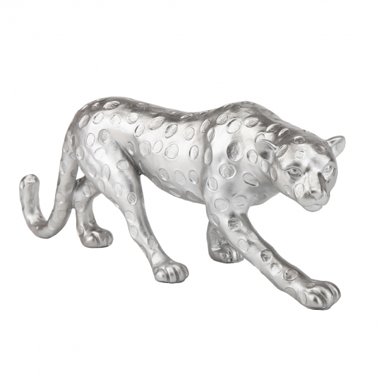 Статуэтка Серебристый леопард (2007-151) Elso