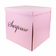Коробка Большой сюрприз 50*50, розовая (8916-007-3) Elso