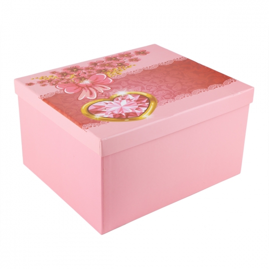 Набор из 10 коробок Романтический сюрприз, розовый (8929-502) Elso