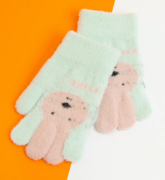 Детские перчатки   зимние S (арт. 20-25-19) бирюзовый