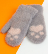 Детские перчатки   зимние XS (арт. 20-25-15) сиреневый