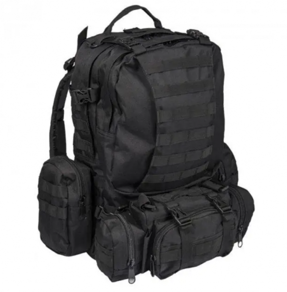 Рюкзак Mil-Tec Defense Pack Asessembly 36 л 32x24x52 см Black