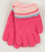 Перчатки для мальчиков и девочек  XS – 19-7-44 розовый