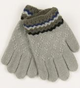 Перчатки для мальчиков и девочек  XS – 19-7-44  серый
