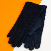 Женские стильные перчатки для сенсорных телефонов №20-1-68 S синий