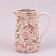 Ваза керамическая Розовые цветы Flora 38564