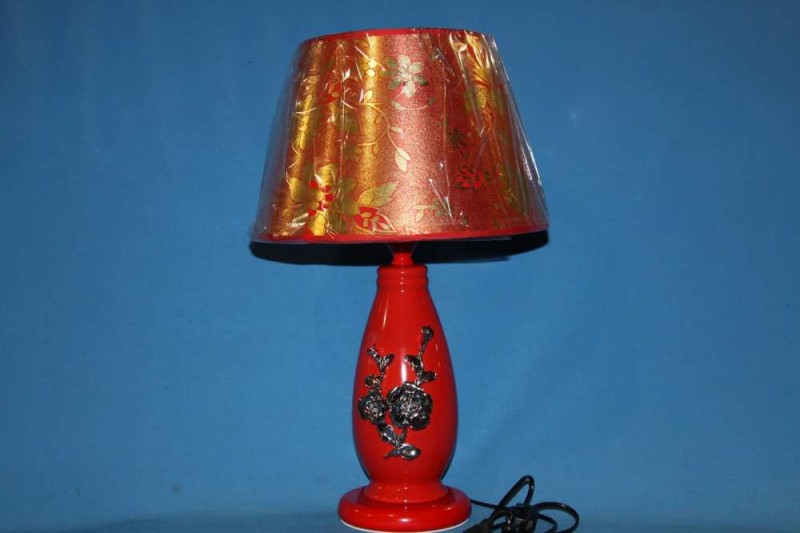 Настільна лампа з абажуром Ray N1161 (A+B) (RED)*1 (IR005135)