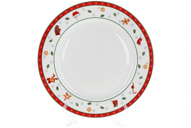 Тарелка обеденная фарфоровая BonaDi 26,7см. 498-250