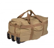 Сумка-рюкзак армійська на колесах Mil-Tec 13854005 118 л Койот