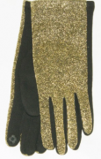 Женские трикотажные перчатки для сенсорных телефонов - №18-1-40 S золотистый