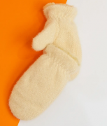 Подростковые варежки  зимние XL (арт. 20-1-66) молочный
