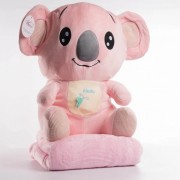 Дитячий плед-подушка 6790 Коала, рожевий