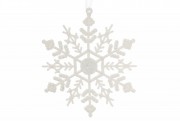Ялинкова прикраса BonaDi Сніжинка 12см. 788-124