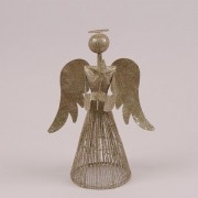 Ангел декоративный золотой 30 см. Flora 21714