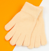 Перчатки для девочек (арт. 21-25-29) XS бежевый
