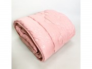 Одеяло 10188 шерсть евро розовый