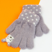 Перчатки для малышей (арт. 21-7-3а) XS фиолетовый
