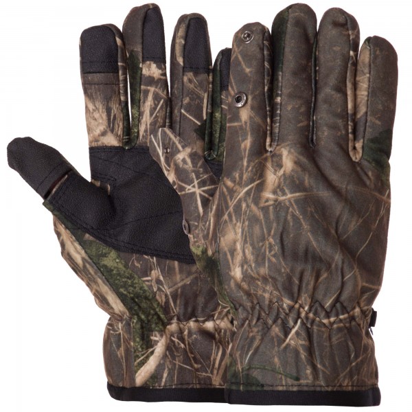 Рукавички для полювання та риболовлі із закритими пальцями SP-Sport р.L Ліс BC-9234