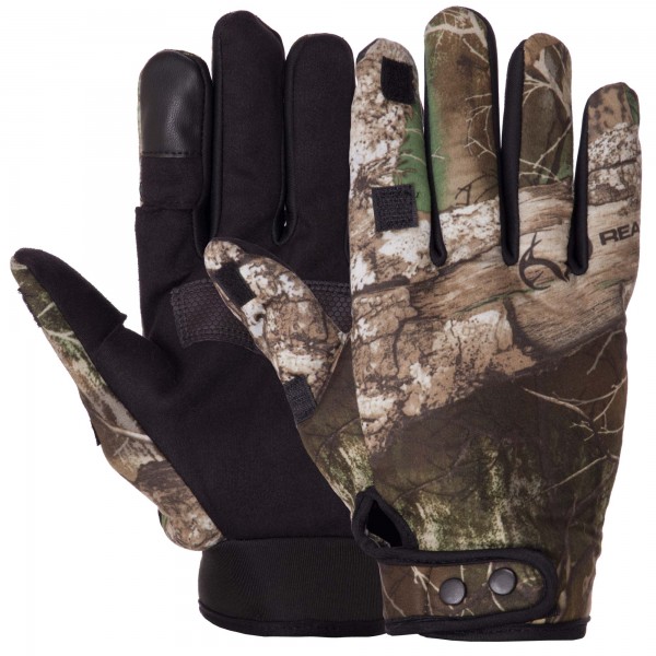 Рукавички для полювання та риболовлі із закритими пальцями SP-Sport р.L Ліс BC-9233