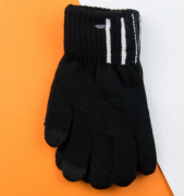 Перчатки для детей (арт. 22-25-33) M черный