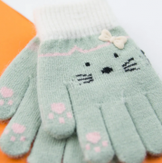 Перчатки для малышей (арт. 22-7-36) XS бирюзовый