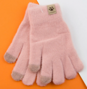 Перчатки для детей для сенсорного телефона (арт. 22-25-46) XS розовый