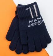 Перчатки для мальчиков (арт. 22-25-29) XS синий