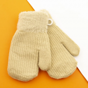 Перчатки для детей зимние двойные (арт. 22-7-26) XS бежевый