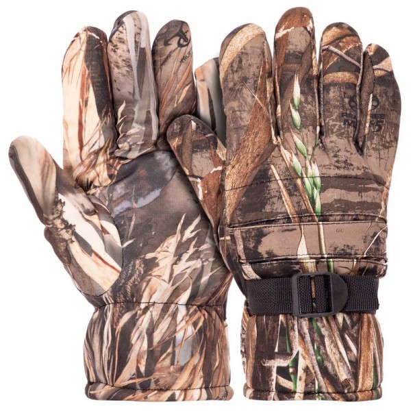 Рукавички для полювання та риболовлі із закритими пальцями SP-Sport р.L Ліс 3 BC-9222