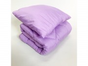 Комплект одеяло+подушка 10248 однотонный фиолетовый