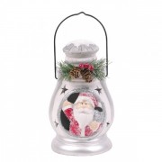 Декорація різдвяна керамічна з LED-підсвічуванням 18.5 см. Flora 43249