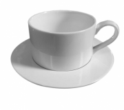 Чашка із блюдцем MSN-13641-04-00 біла