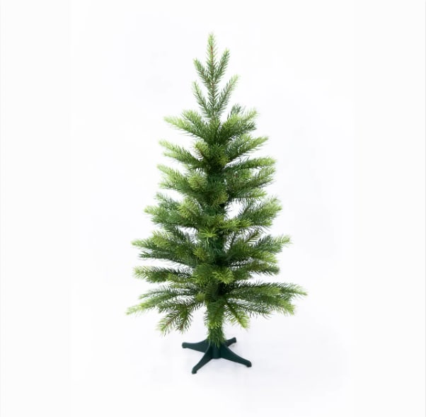 елка литая искусственная devi 60 см, зеленый, ножка пластик, в коробке (lmag-60)