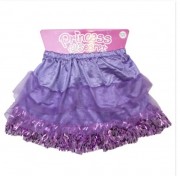 Детская карнавальная юбочка, 30 см, фиолетовый, текстиль devi (drw-307)