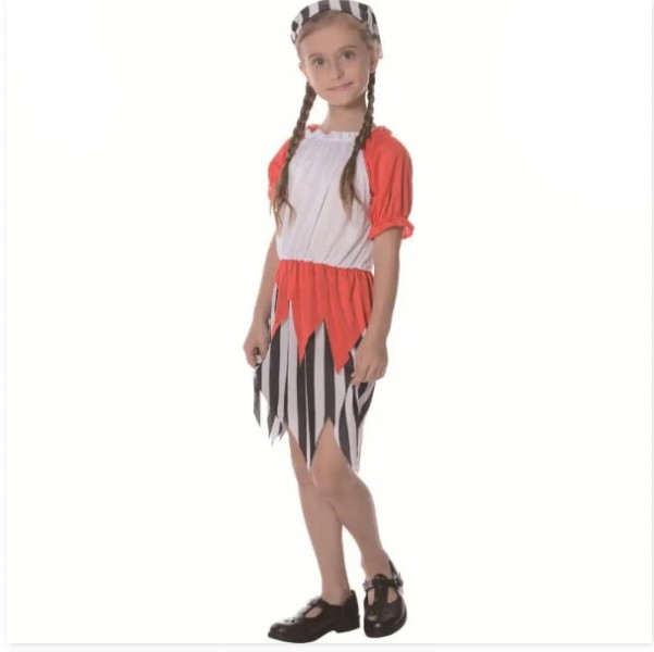 Дитячий карнавальний костюм devi, рост 110-120 см, білий , віскоза, поліестер (cc532b)
