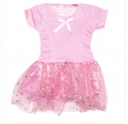 Детское карнавальное платье балерины, розовый devi (ccz-2855)