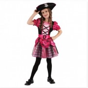 Детский карнавальный костюм devi, рост 92-104 см, черный, розовый, вискоза, полиэстер (091013a)