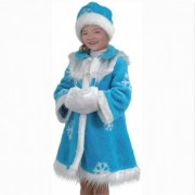 Карнавальный костюм devi, размер 4, 102 см, голубой, полиэстер (460960)