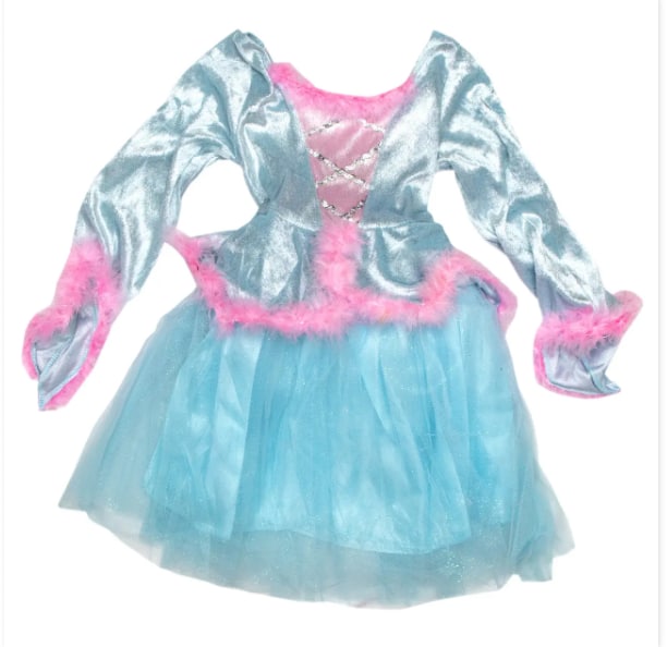 Дитячий карнавальний костюм для дівчатки, зростання 115 см, блакитний devi (460427-2)