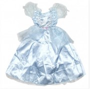 Детское карнавальное платье, 4 года - 102 см, голубой, полиэстер devi (460885-2)