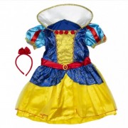 Детский карнавальный костюм devi, рост 110-120 см, желтый, вискоза, полиэстер (091052b)