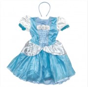 Детский карнавальный костюм devi, рост 92-104 см, голубой, вискоза, полиэстер (091064a)