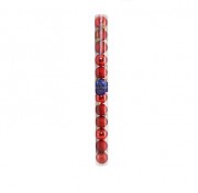 Набор елочных шариков MMS-GN406-5 5см красный (12шт)